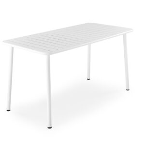 BOSCO ristküliku kujuline laud, valge