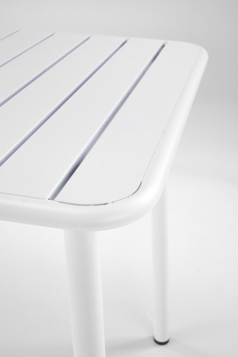 BOSCO ristküliku kujuline laud, valge