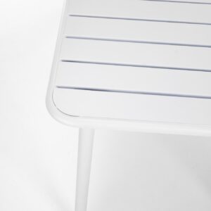 BOSCO ristküliku kujuline laud, valge