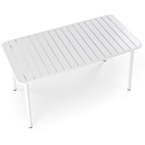 BOSCO ristküliku kujuline laud, valge