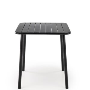 Söögilaud AURONA, ruudukujuline / must