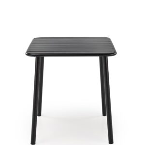 Söögilaud AURONA, ruudukujuline / must