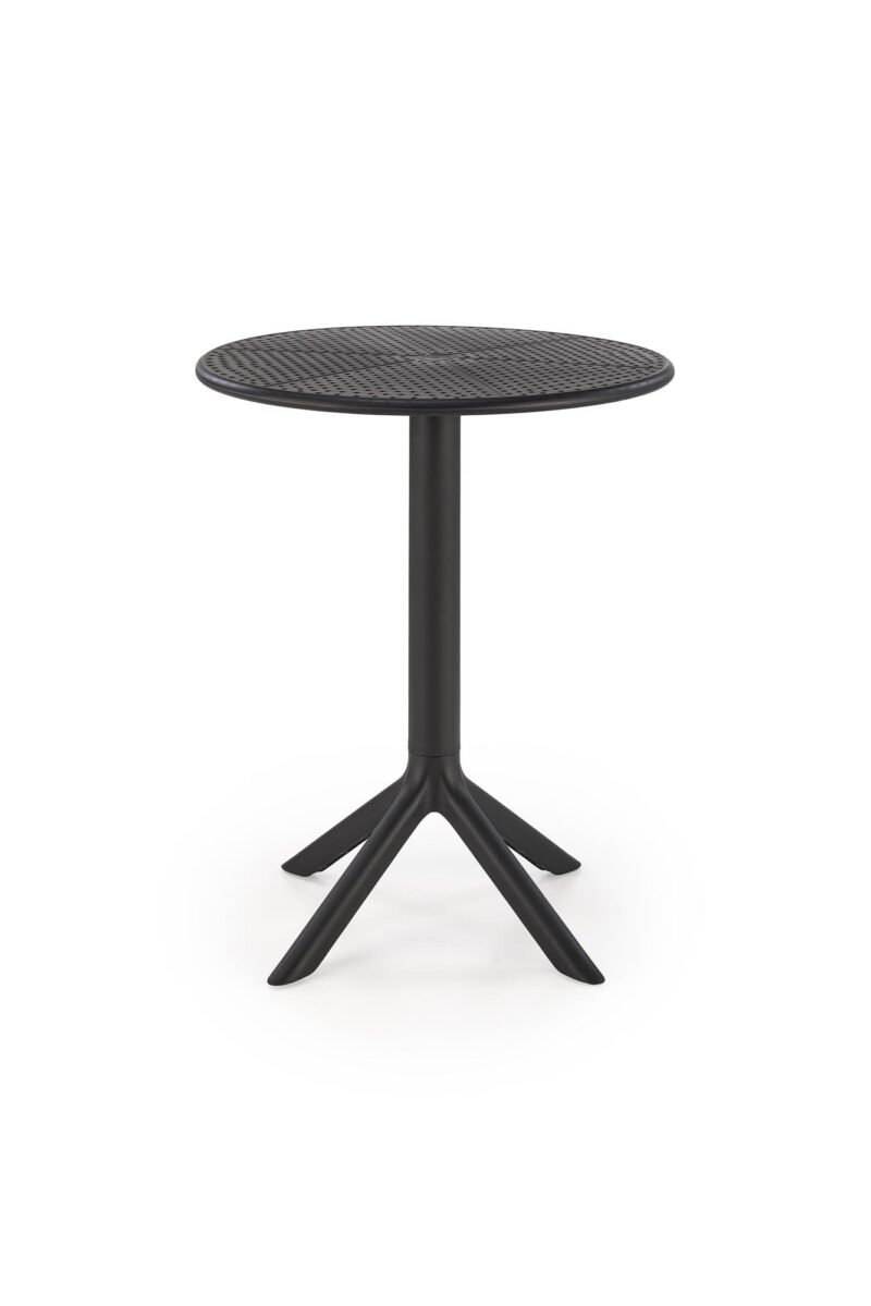 Söögilaud BELESSA, ümmargune / must