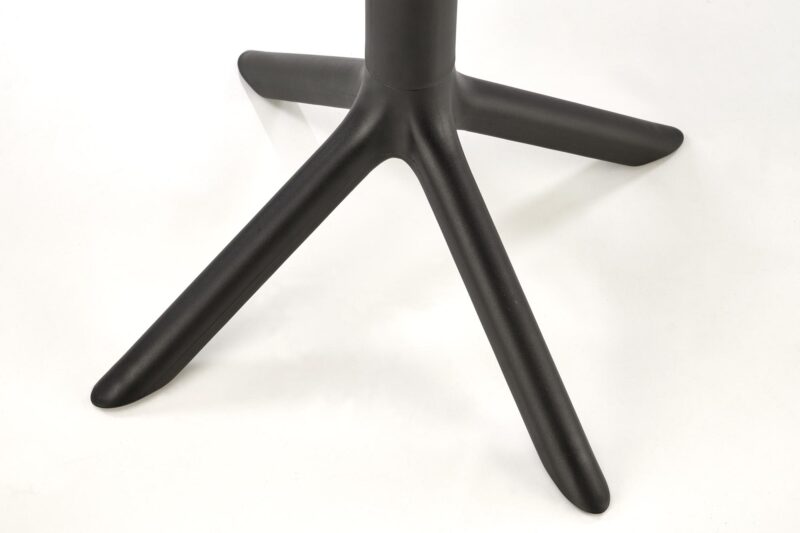 Söögilaud BELESSA, ümmargune / must