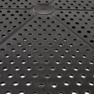 Söögilaud BELESSA, ümmargune / must