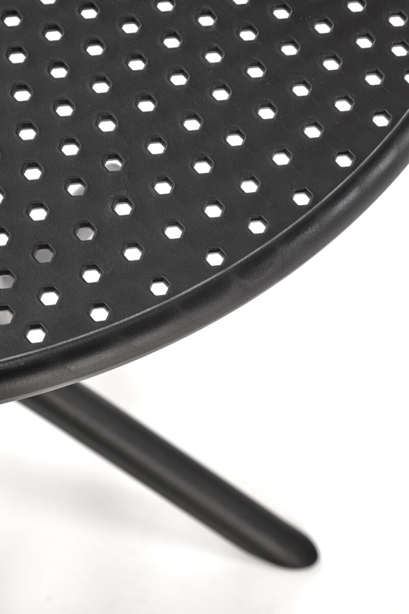 Söögilaud BELESSA, ümmargune / must