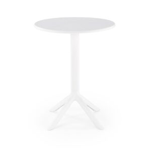 CALVO ümmargune laud, valge