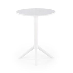 CALVO ümmargune laud, valge