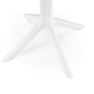 CALVO ümmargune laud, valge