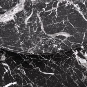 Kohvilaua komplekt ORELIN, must marmor / must