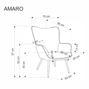 Tugitool AMADOR, hall