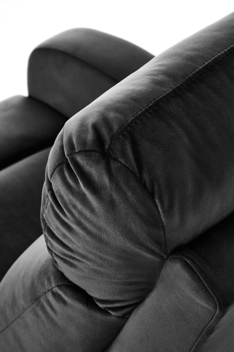 Tugitool WONDER manuaalne recliner, must