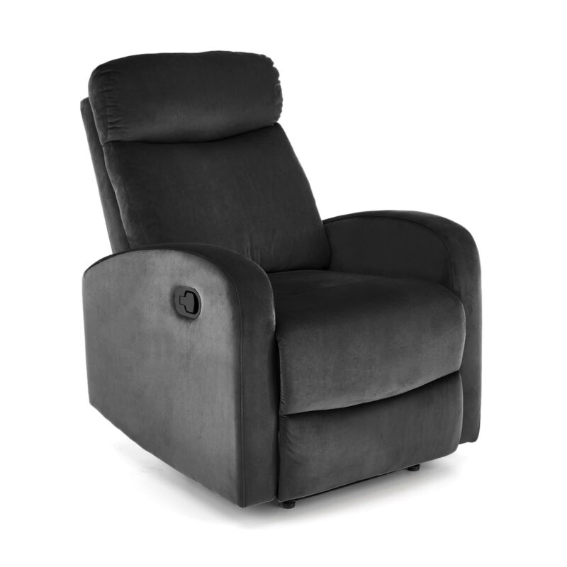 Tugitool WONDER manuaalne recliner, must