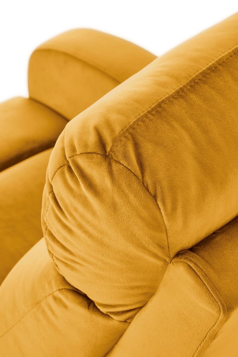 Tugitool WONDER manuaalne recliner, sinepikollane