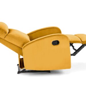 Tugitool WONDER manuaalne recliner, sinepikollane
