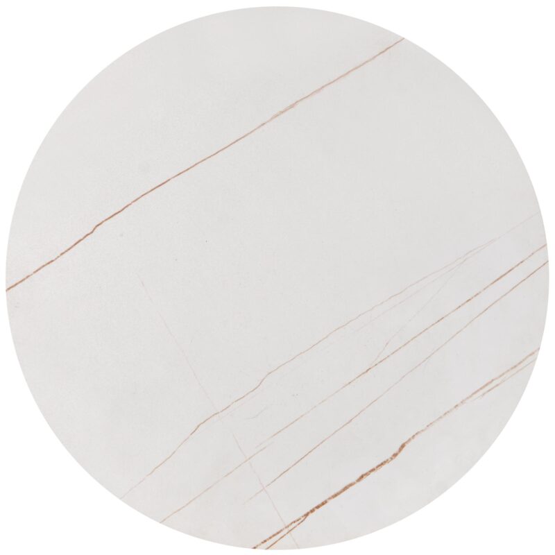 Kohvilaua komplekt FATIMA, valge marmor / kuld