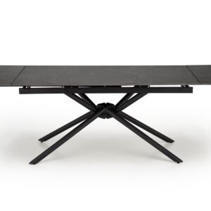 Pikendatav Söögilaud VITORINO, must marmor