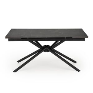 Pikendatav Söögilaud VITORINO, must marmor