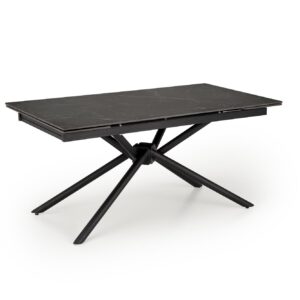 Pikendatav Söögilaud VITORINO, must marmor