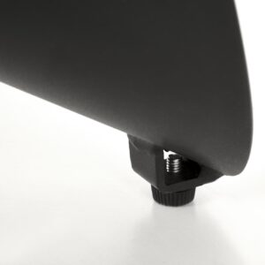 Söögilaud GIOVANI, ümmargune / roheline marmor / must