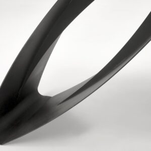 Söögilaud HILARON, must marmor / must