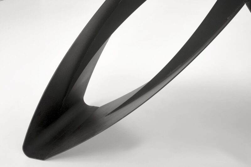 Söögilaud HILARON, must marmor / must