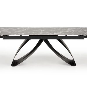Söögilaud HILARON, must marmor / must
