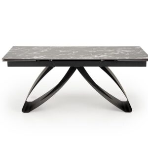 Söögilaud HILARON, must marmor / must