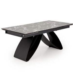 Söögilaud HILARON, must marmor / must