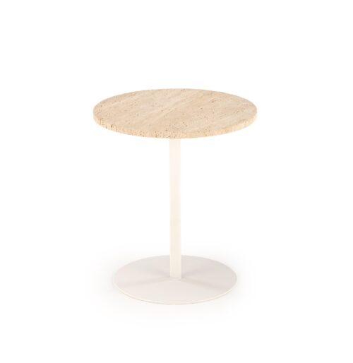 Kohvilaud TRAVON S, travertiin / valge