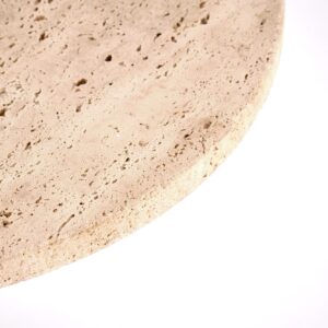 Kohvilaud TRAVON S, travertiin / valge