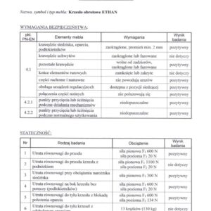 Kontoritool ETHAN, hall