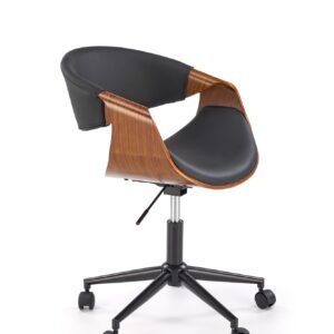 Kontoritool ALVIERA, must / pähkel