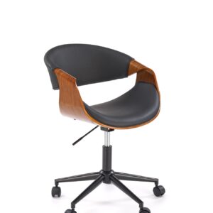 Kontoritool ALVIERA, must / pähkel