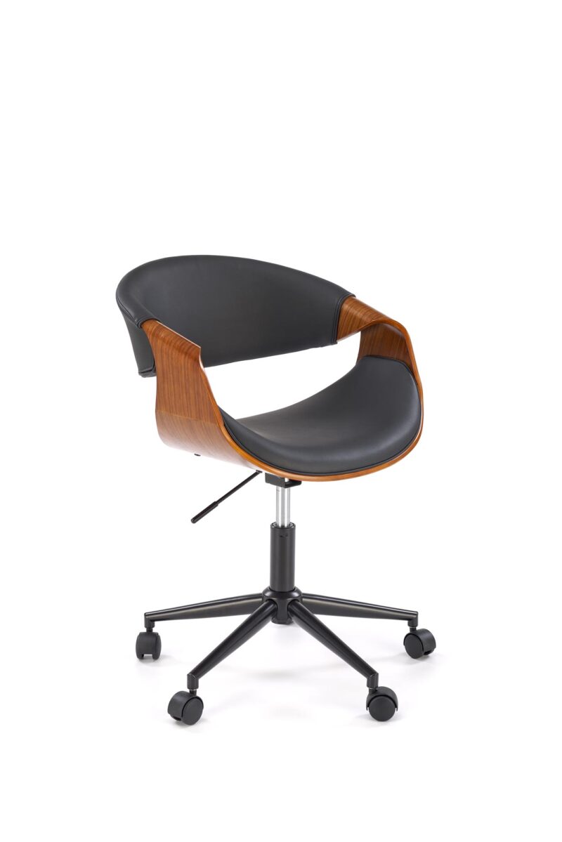 Kontoritool ALVIERA, must / pähkel