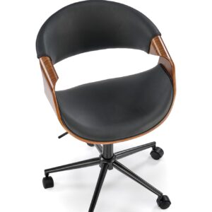 Kontoritool ALVIERA, must / pähkel