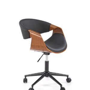 Kontoritool ALVIERA, must / pähkel