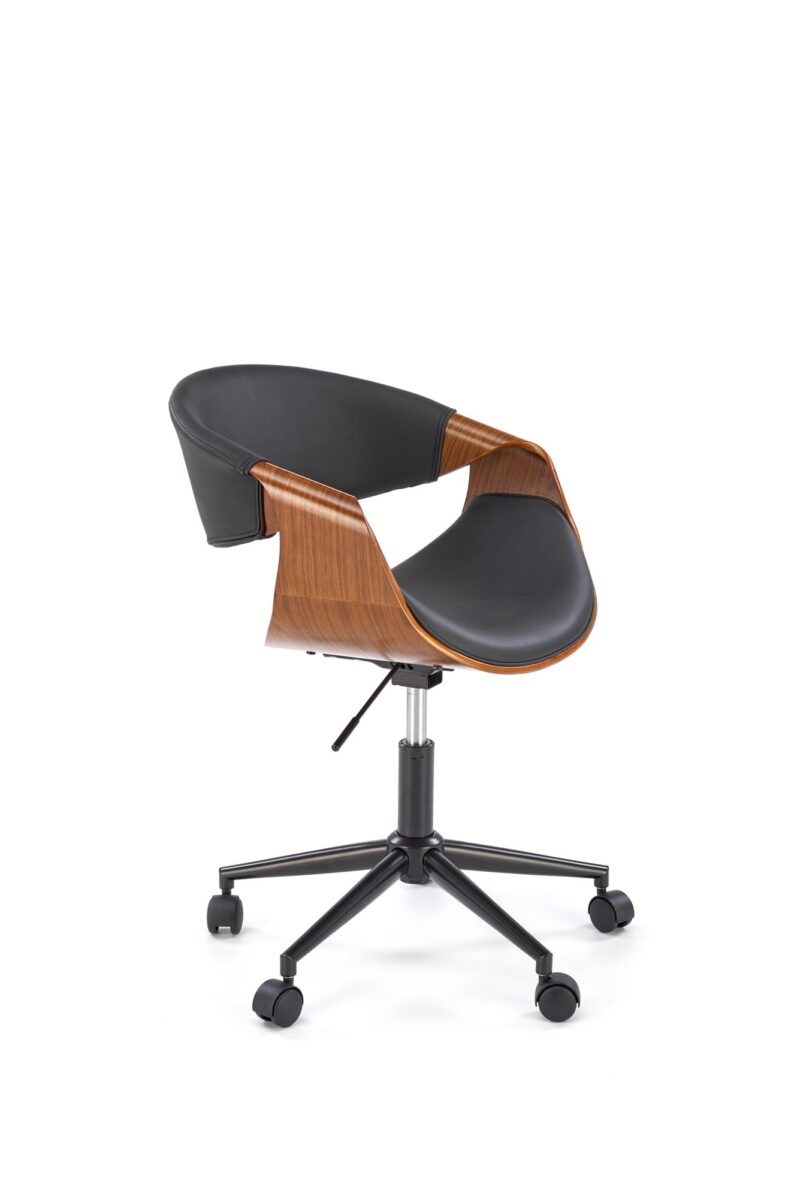 Kontoritool ALVIERA, must / pähkel