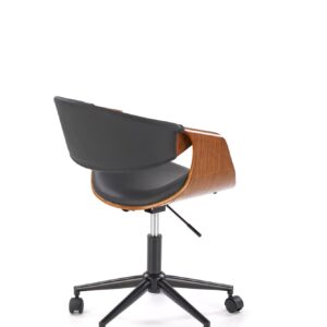 Kontoritool ALVIERA, must / pähkel