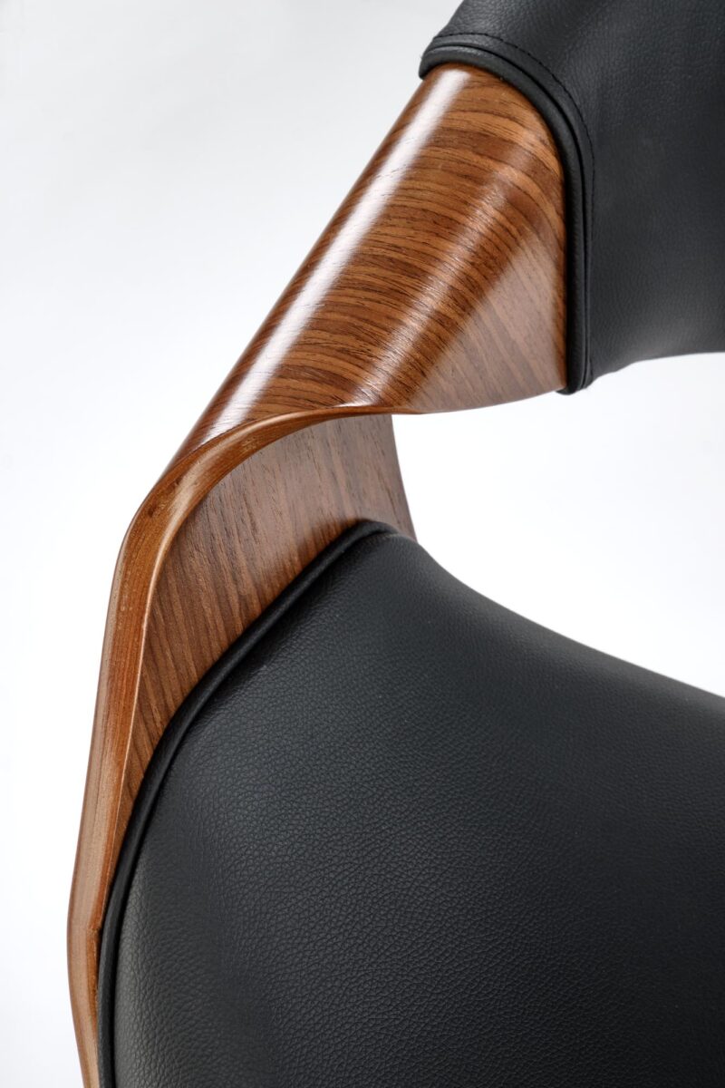 Kontoritool ALVIERA, must / pähkel