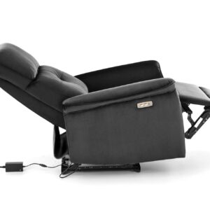 Tugitool SEMIIR elektriline recline, must
