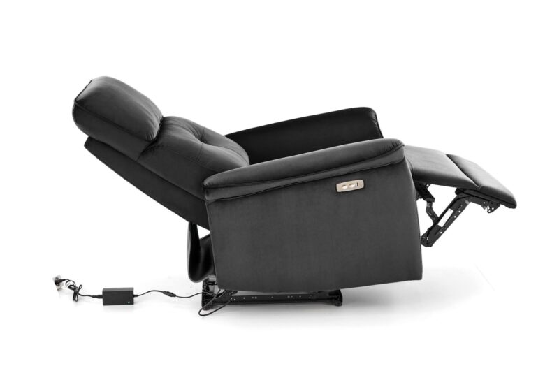 Tugitool SEMIIR elektriline recline, must