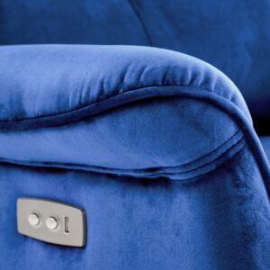 Tugitool SEMIIR elektriline recliner, tumesinine