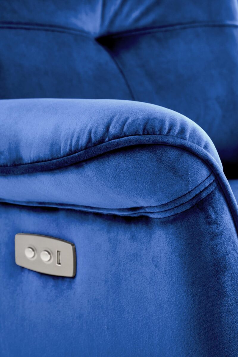 Tugitool SEMIIR elektriline recliner, tumesinine