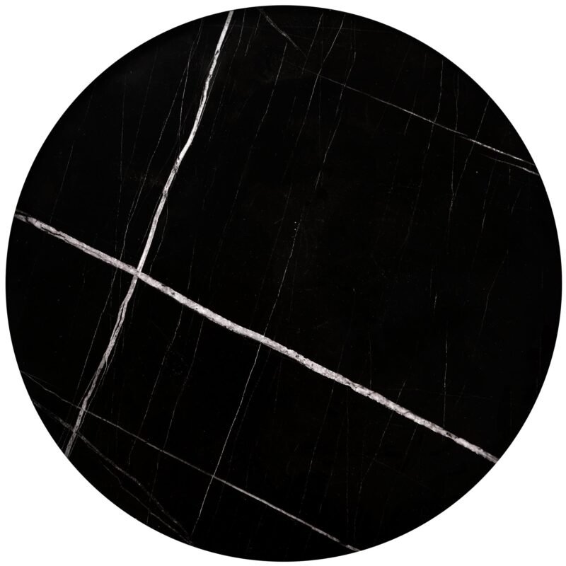 Kohvilaud JULIETA, must marmor / must