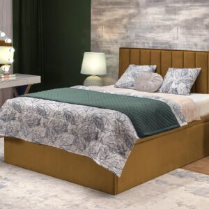 Voodi ASTORIA 160x200, sinepikollane