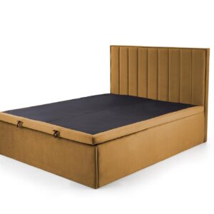 Voodi ASTORIA 160x200, sinepikollane