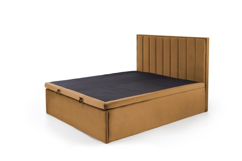 Voodi ASTORIA 160x200, sinepikollane