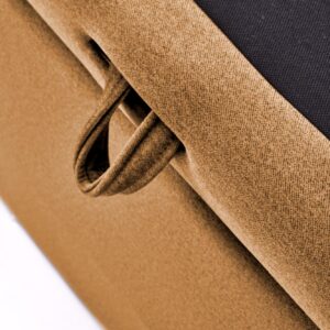 Voodi ASTORIA 160x200, sinepikollane