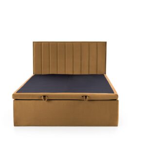 Voodi ASTORIA 160x200, sinepikollane